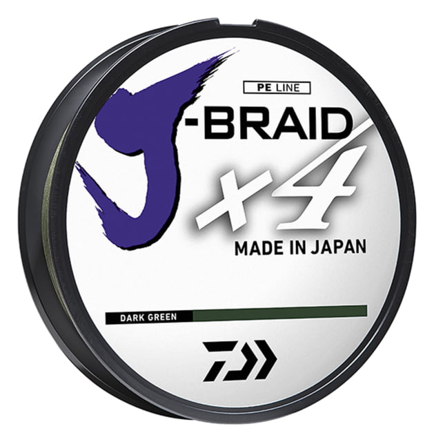 Daiwa J-Braid X4 10# 150yds DG with Line cutter