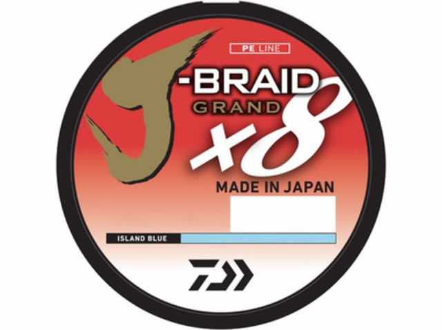 Daiwa Daiwa J-Braid x8 Grand Braid Line w/Filler Spool 150yds 10lb Island Blue