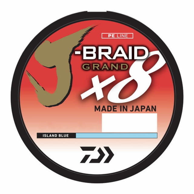 Daiwa Daiwa J-Braid x8 Grand Braid Line w/Filler Spool 150yds 20lb Island Blue