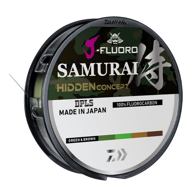 Daiwa J-Fluoro Samurai Hidden Fluorocarbon Line w/Leader 220 16lb