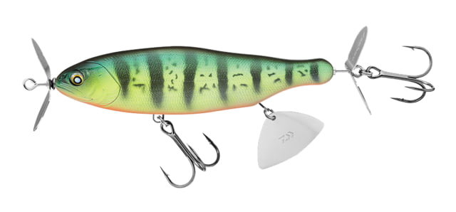 Daiwa Prorex Bessie Prop Topwater Lure 6.5in 3.5oz Fire Tiger