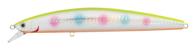 Daiwa Salt Pro Floating Minnow Lure 6in 1 1/9oz Laser Chart Rainbow