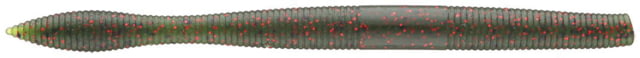 Daiwa Daiwa Yamamoto Neko Fat Worm Lure 4in Watermelon Red Flake