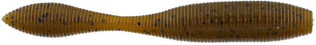 Daiwa Yamamoto Neko Macho Worm Lure 4.5in Green Pumpkin