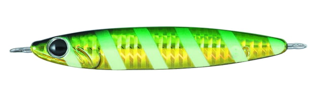 Daiwa Zakana Casting Jig 5/7oz 3in Zebra Glow Green Gold