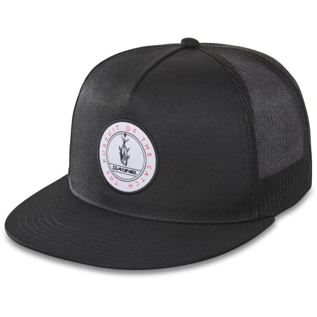 Dakine Offshore Flat Bill Trucker Hat Black One Size