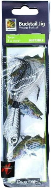 Danielson Bucktail Jig 1oz Black