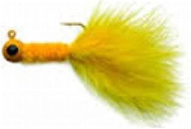 Danielson Crappie Jig 1/8oz Yellow