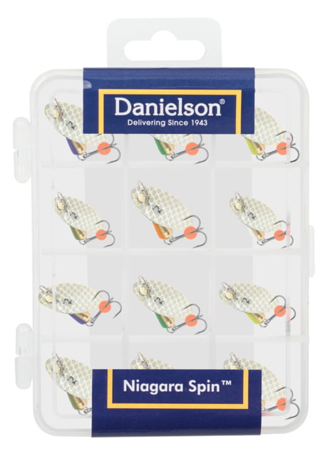 Danielson Niagara Spinner 12 Piece Trout Kit Six 1/32nd and Six 1/16th