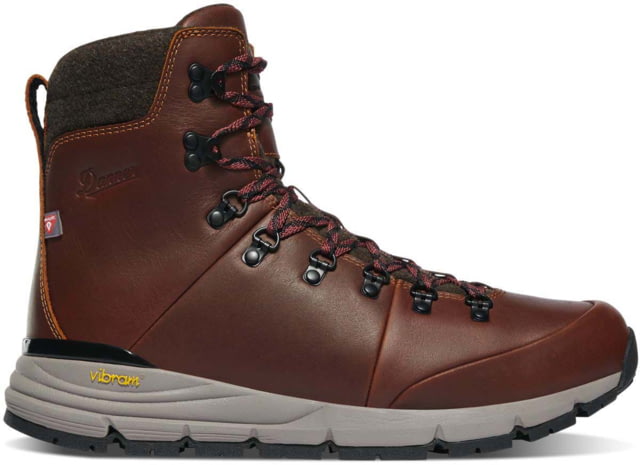Danner Arctic 600 Side-Zip 7in 200G Hiking Shoes - Men's Wide Roasted Pecan/Fired Brick 11.5 US