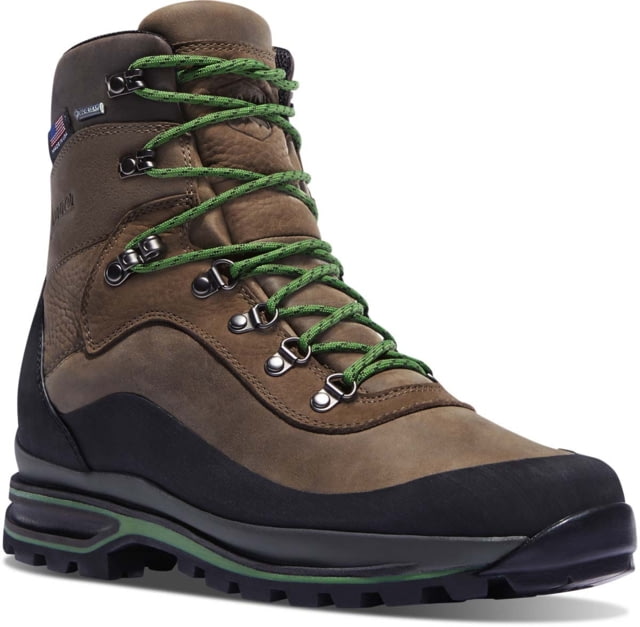 Danner Crag Rat USA 7in Hiking Boot - Men's Brown/Green 8.5EE