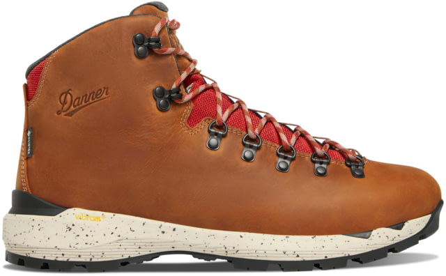 Danner Mountain 600 Evo 4.5in GTX Boots - Men's Mocha Brown/Rhodo Red 10.5EE