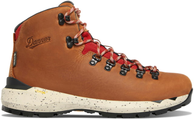 Danner Mountain 600 Evo 4in GTX Hiking Shoes - Women's Mocha Brown/Rhodo Red