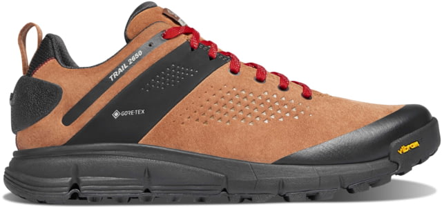 Danner Trail 2650 Suede GTX Shoes - Men's Brown/Red 10.5D