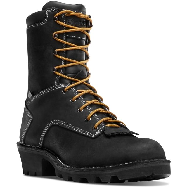 Danner Logger 8in Boots Black 8EE
