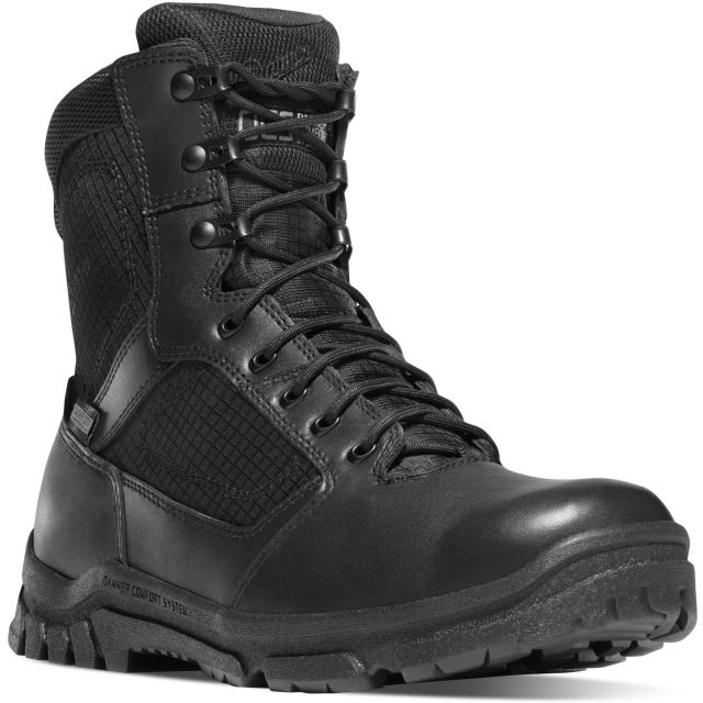Danner Lookout Side-Zip 8in Boots Black 9.5D