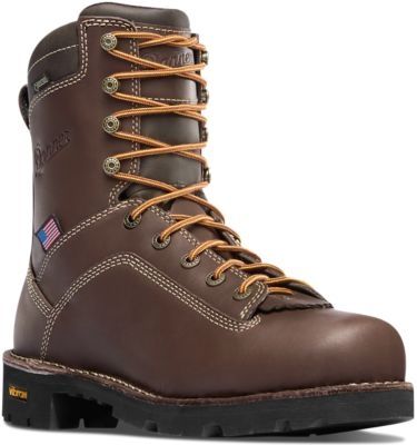 Open Box Dealer Demo Danner Quarry USA 8in Boots Brown 10.5EE