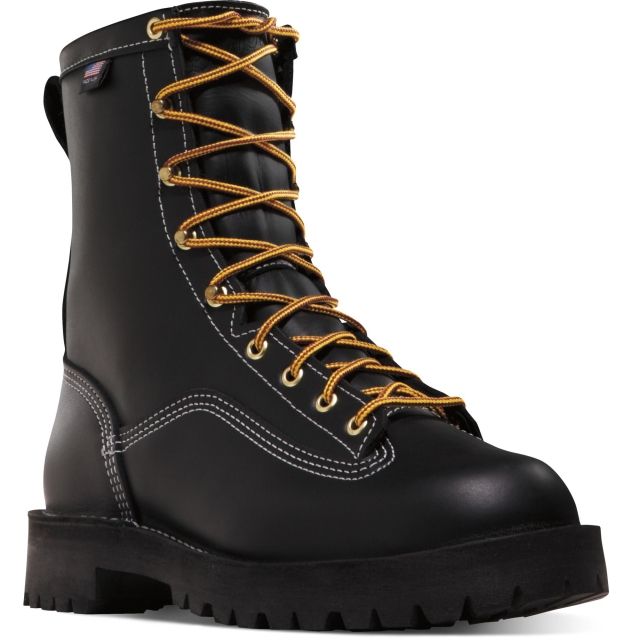 Danner Super Rain Forest 8in 200G Insulation Boots Black 7.5D