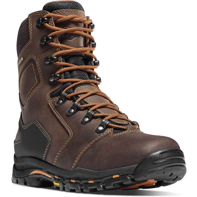 Danner Vicious 8in Non-Metallic Toe Boots Brown 8D