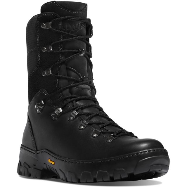 Danner Wildland Tactical Firefighter 8in Black Smooth-Out Boot Black 8B