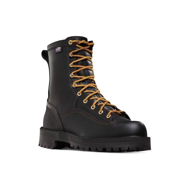 Danner Women's Quarry USA 7in Boots Black 8M