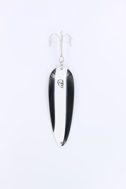 Dardevle Dardevlet Spoon  5/8in 1oz Black/White Stripe Copper Back