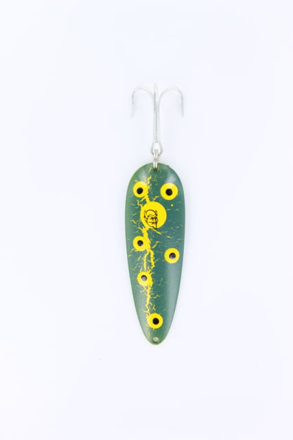 Dardevle Dardevlet Spoon 3 5/8in 1oz Crackle Frog Copper Back