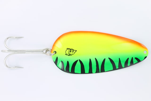 Dardevle Huskie Devle Hd Spoon 5 1/2in 3 1/4oz Hot Mackerel Brass Back