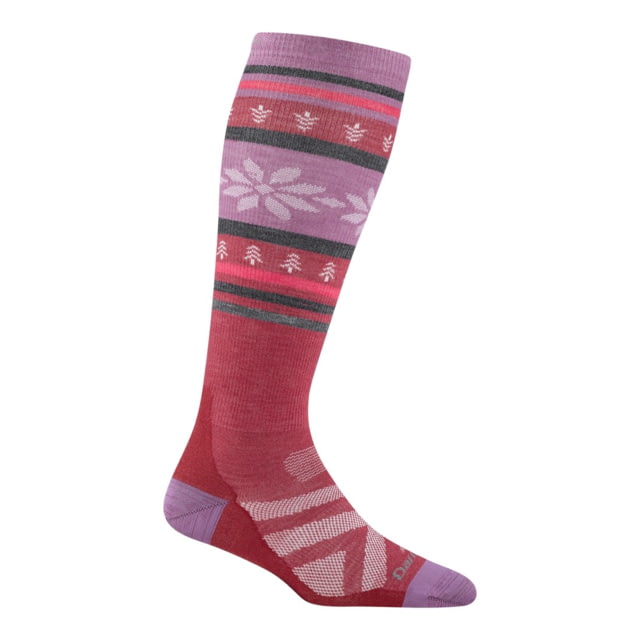 Darn Tough Alpine OTC Lightweight Socks - Women's Cranberry Large