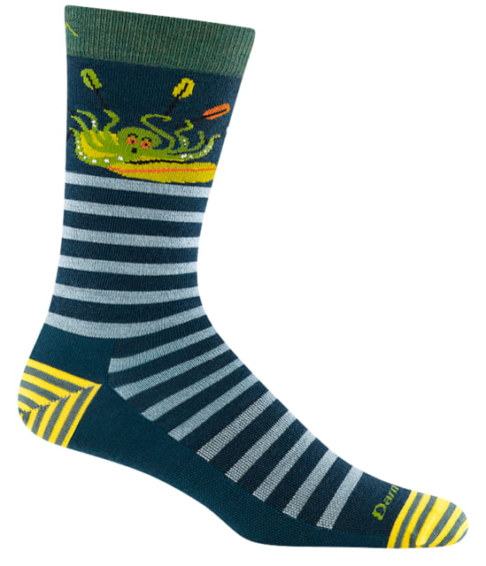 Darn Tough Animal Haus Crew Lightweight Socks - Men's Dark Teal X-Large