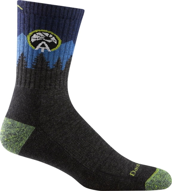 Darn Tough ATC Micro Crew Midweight Sock with Cushion - Mens Eclipse X-Large