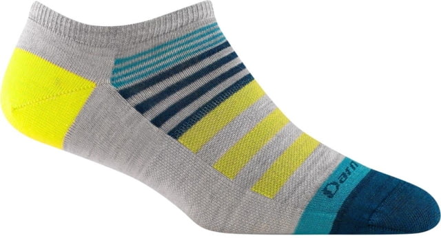 Darn Tough Darn Tough Beachcomber No Show Lightweight Sock - Womens Ash Medium