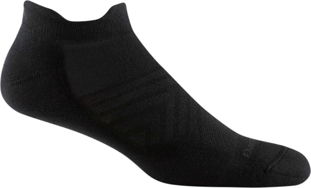 Darn Tough Coolmax Run No Show Tab Ultra-Lightweight Cushion Running Sock - Mens Black Extra Large