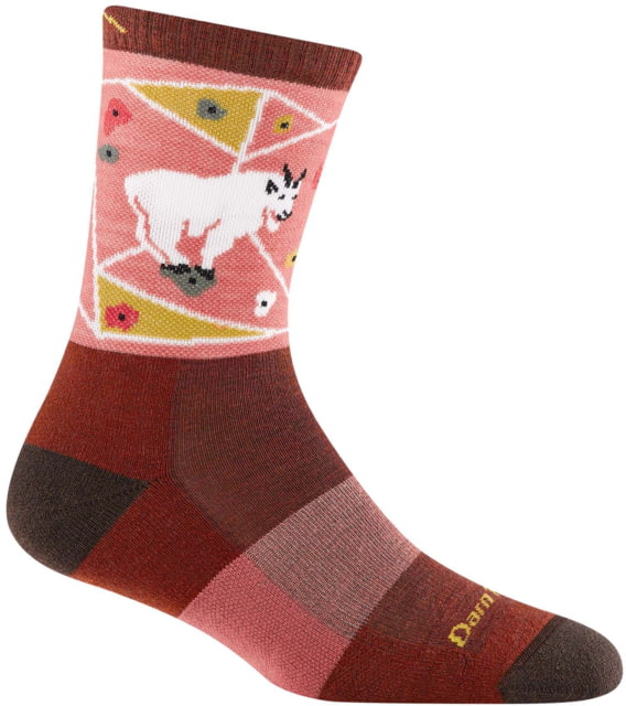Darn Tough Critter Club Micro Crew Lightweight Socks With Cushion - Women's Canyon Small
