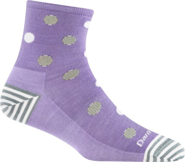 Darn Tough Dottie Shorty Lightweight Socks - Womens Lavender Small