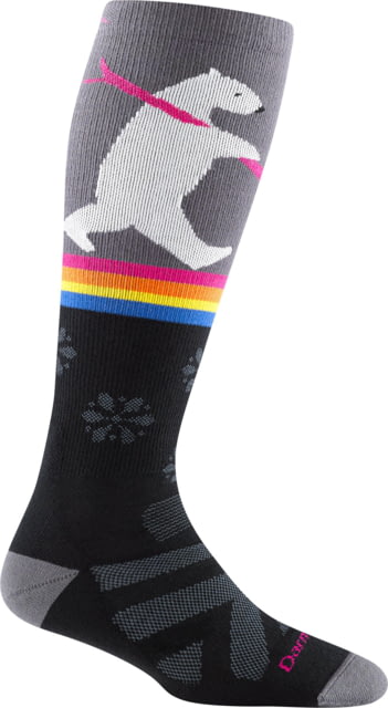 Darn Tough Darn Tough Due North Thermolite OTC Midweight w/ Cushion Socks - Women's Black Medium
