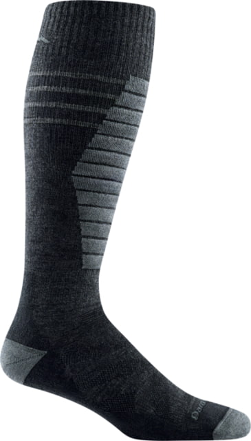 Darn Tough Edge OTC Midweight Sock with Cushion w/ Padded Shin Male Charcoal 2XL