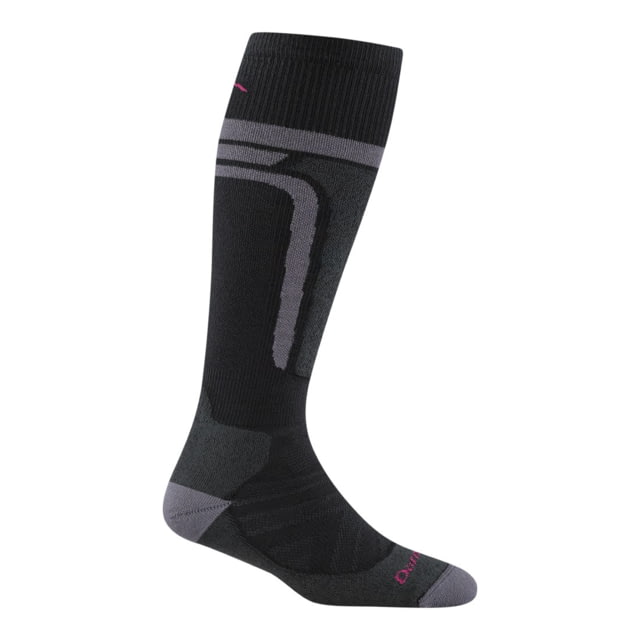 Darn Tough Edge Thermolite OTC Midweight with Cushion w/ Padded Shin Socks - Women's Black Large