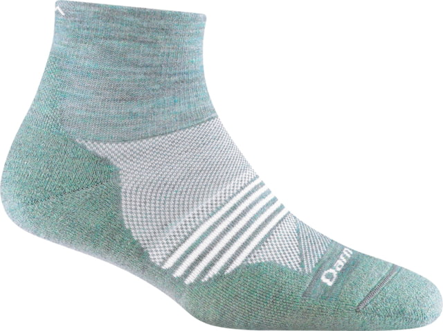 Darn Tough Element 1/4 Lightweight w/ Cushion Socks - Women's Seafoam Small