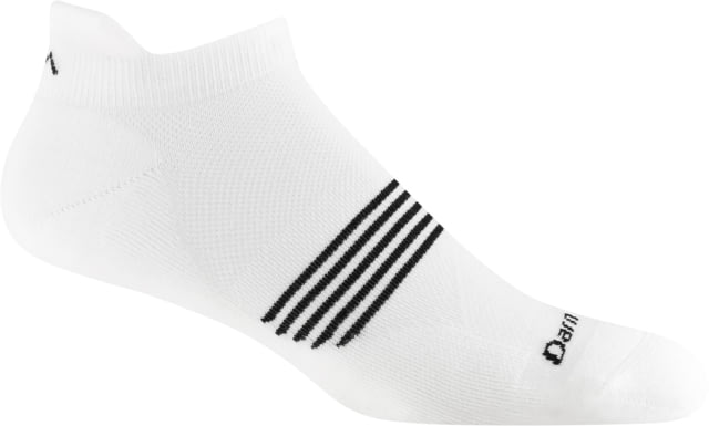 Darn Tough Element No Show Tab Lightweight w/ Cushion Socks - Men's White 2XL