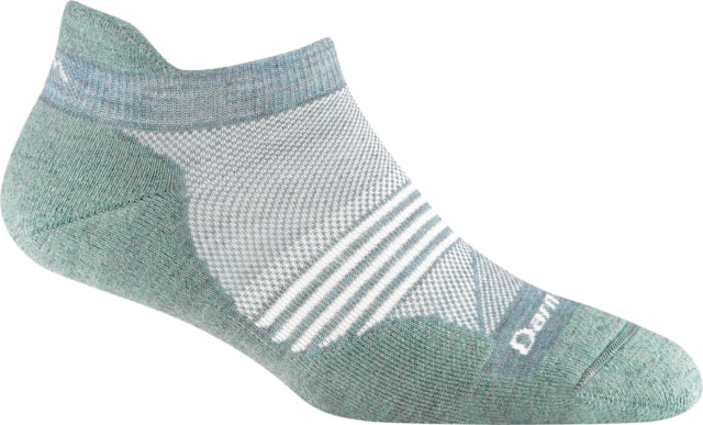 Darn Tough Element No Show Tab Lightweight w/ Cushion Socks - Women's Seafoam Small