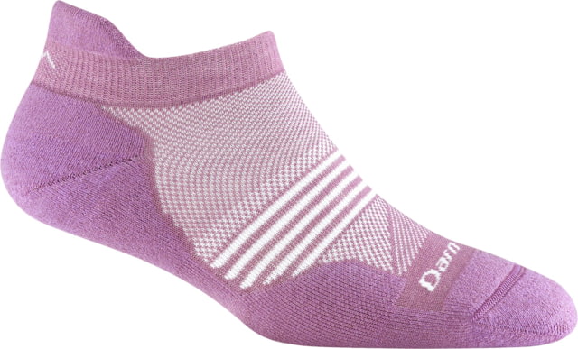 Darn Tough Element No Show Tab Lightweight w/ Cushion Socks - Women's Violet Large