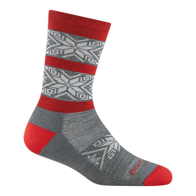 Darn Tough Darn Tough Elsa Crew Lightweight with Cushion Socks - Women's Gray Large