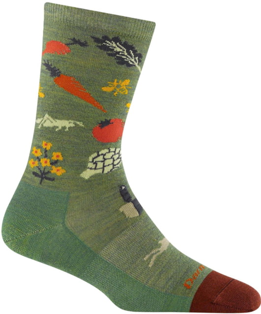 Darn Tough Farmer's Market Crew Lightweight Lifestyle Socks - Women's Willow Medium