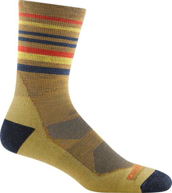 Darn Tough Fastpack Micro Crew Lightweight with Cushion Socks - Mens Sandstone Large