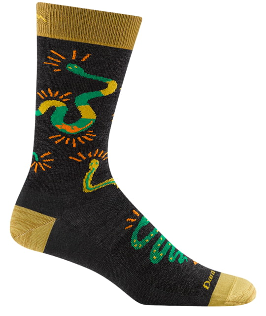 Darn Tough Field Guide Crew Lightweight Socks - Men's Charcoal X-Large