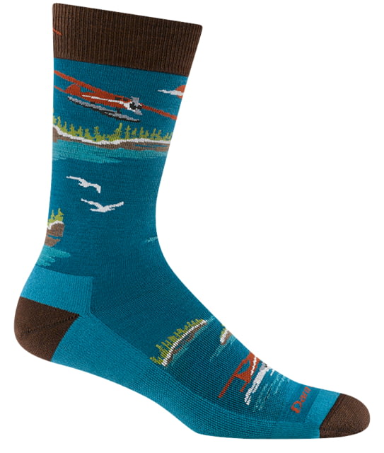 Darn Tough Float Boat Crew Lightweight Socks - Men's Cascade X-Large