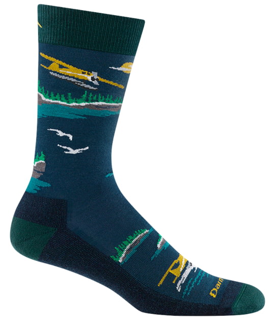 Darn Tough Float Boat Crew Lightweight Socks - Men's Midnight Medium