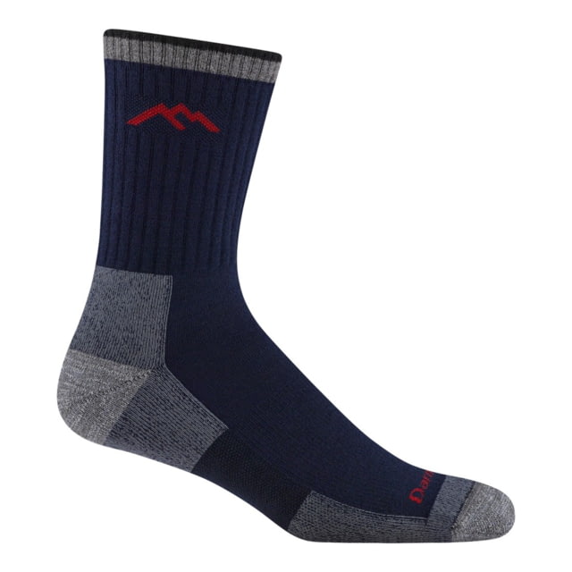 Darn Tough Darn Tough Hiker Coolmax Micro Crew Midweight with Cushion Socks - Men's Navy X-Large