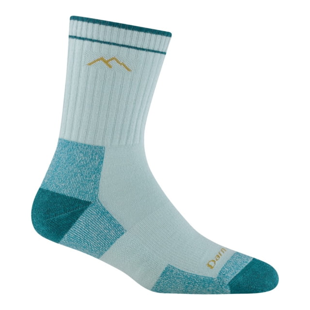 Darn Tough Darn Tough Hiker Coolmax Micro Crew Midweight with Cushion Socks - Women's Glacier Large